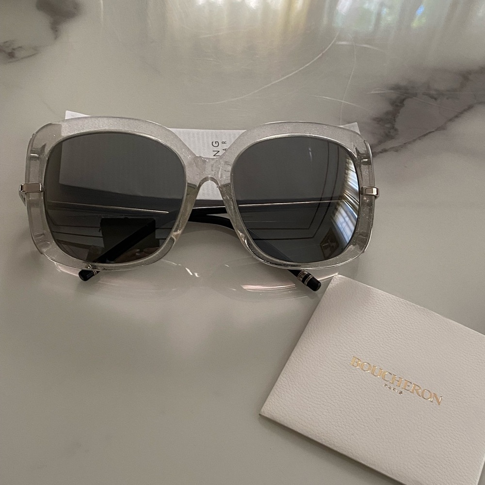 BOUCHERON 54mm Square Sunglasses ❤️NWT❤️ - Picture 8 of 11